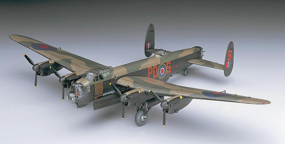 Hasegawa 00553 1:72 Lancaster B Mk.I/Mk.III Military Aircraft Plane Model Kit