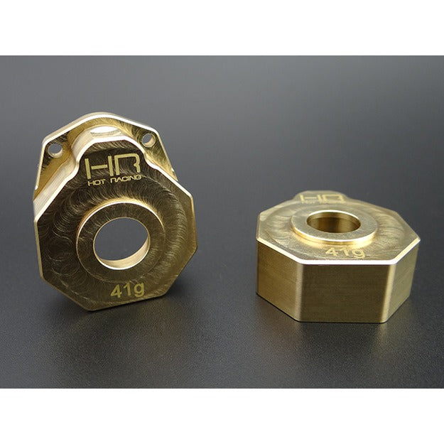 Hot Racing TRXF21HC Heavy 41g Brass Outer Portal Drive Housing TRA TRX-4