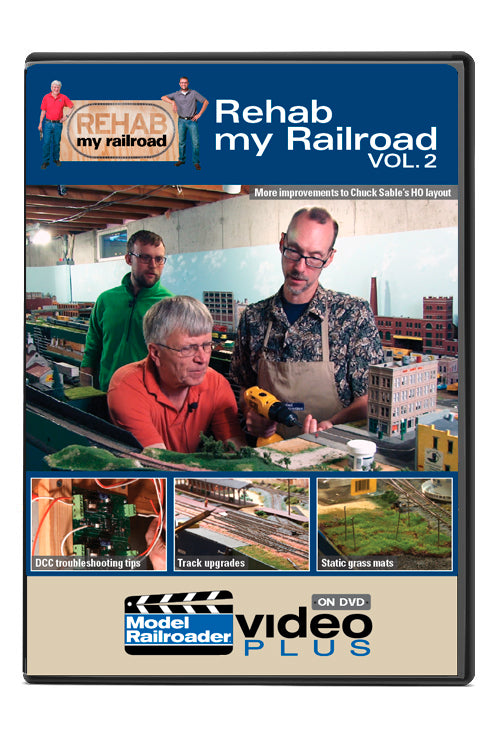 Kalmbach 15313 Rehab My Railroad Vol. 2