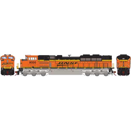 Athearn G68865 HO BNSF SD70ACe Diesel Locomotive with DCC & Sound #9330