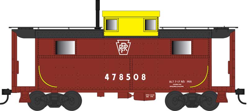 Bowser 42561 HO Pennsylvania Keystone N5 Caboose #478517