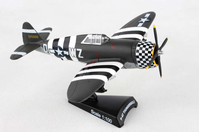 Daron Worldwide Trading 5359-3 1:100 P-47 Thunderbolt Snafu Military Plane Kit