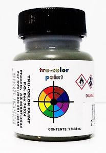 Tru-Color 849 Brushable Paint Flat U.S Army Green - 1 oz. Bottle