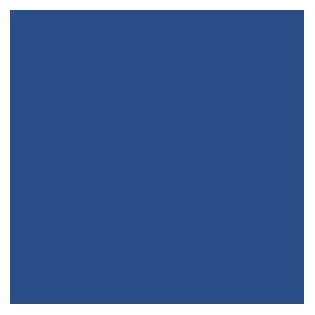 Tru-Color 259 Railroad Color Acrylic Paint EMD Demonstrator Blue - 1 oz. Bottle