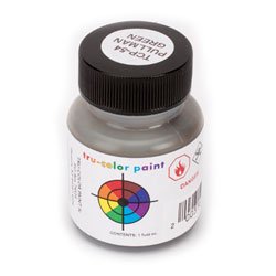 Tru-Color 2054 Railroad Color Acrylic Paint Pullman Green - 2 oz. Bottle
