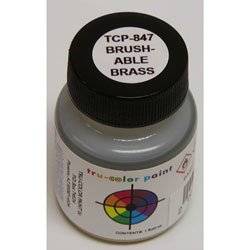 Tru-Color 847 Brushable Paint Non Flat Brass - 1 oz. Bottle