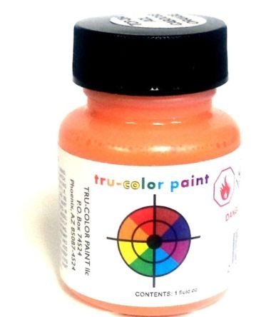 Tru-Color 264 Railroad Color Atlantic Coast Line Caboose Orange 1oz Bottle