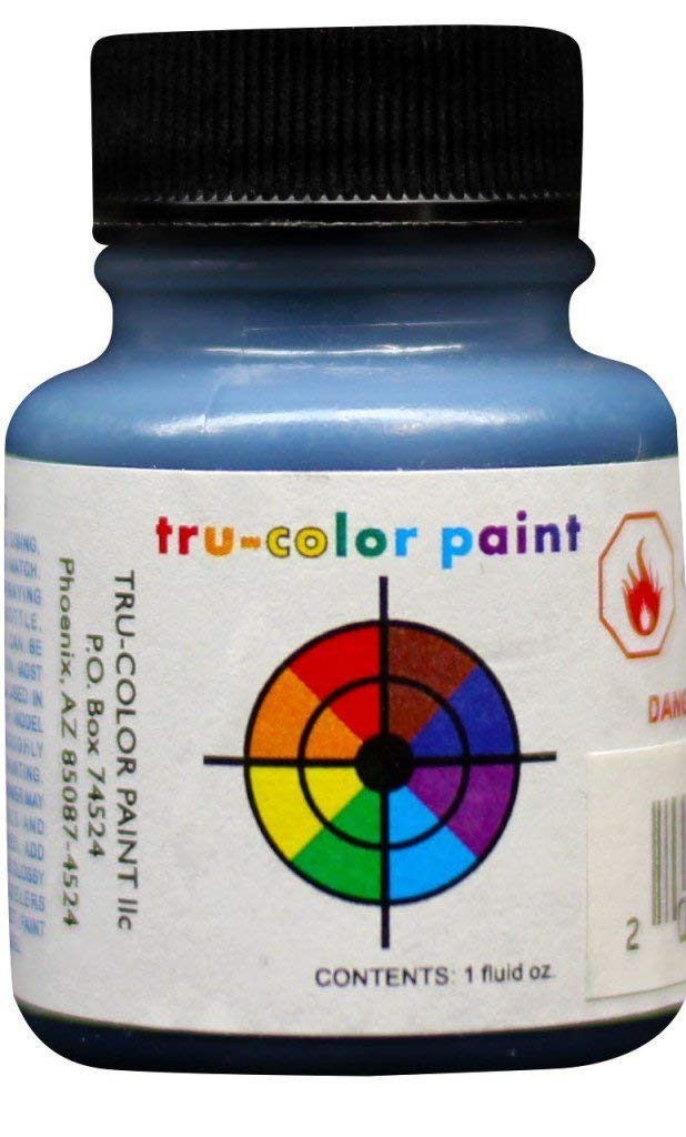 Tru-Color 120 Railroad Color Acrylic Paint MP Jenks Blue - 1 oz. Bottle