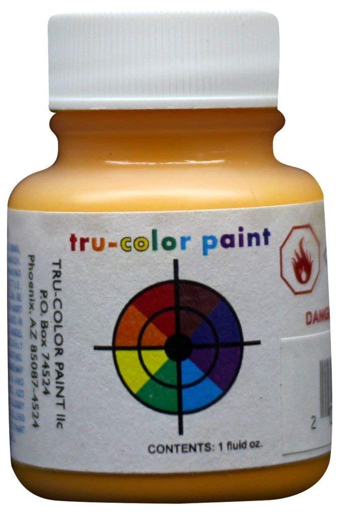 Tru-Color 108 Railroad Color Acrylic Paint CNW Yellow - 1 oz. Bottle