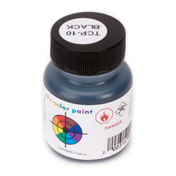 Tru-Color 2010 Railroad Color Acrylic Paint Black - 2 oz. Bottle