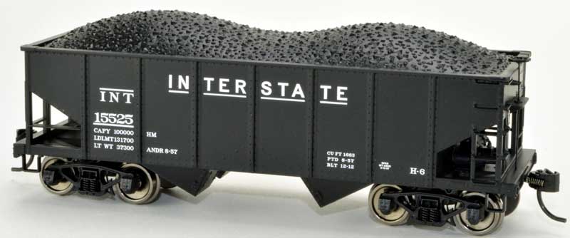 Bowser 42625 HO Scale Interstate GLa 2 Bay Hopper #15525