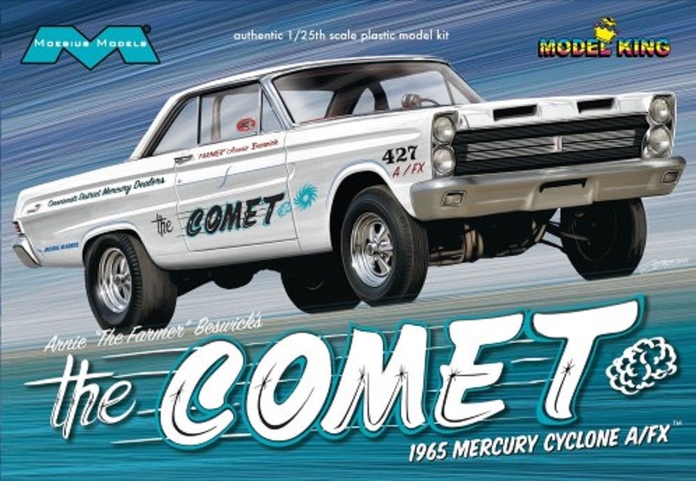 Model King Kits 1223 1:25 1965 Mercury Cyclone A/FX 