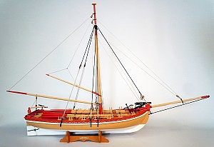 Model Shipways 1460 1:24 18th Century Armed Longboat