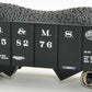 Bowser 42632 HO Lake Shore & Michigan Southern NYC GLa 2-Bay Hopper Car #58289
