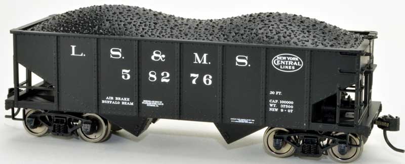 Bowser 42632 HO Lake Shore & Michigan Southern NYC GLa 2-Bay Hopper Car #58289