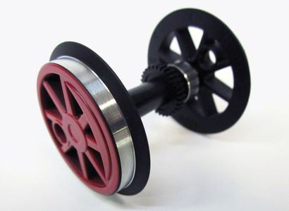 Piko 36076 G BB Geared Wheelset, BR80, Red