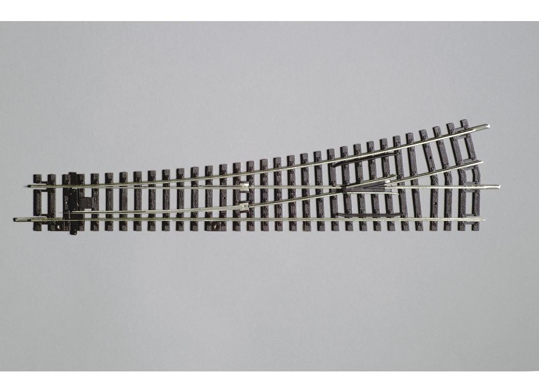 Piko 55220 HO Code 100 Nickel Silver WL R9 9.4" Left Hand Switch Turnout
