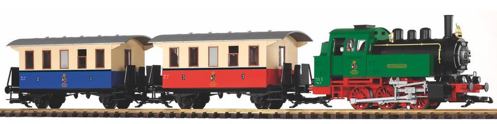Piko 38130 Classic BR80 G Gauge Steam Passenger Starter Train Set