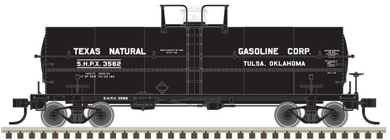 Atlas 20004680 HO Texas Natural Gasoline Corp. 11,000 Gallon Tankcar #3562