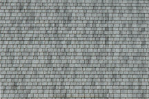Northeastern Scale Lumber HOSHG7B1 HO 3" x 7-3/4" Gray Random Shingle