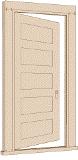 Northeastern Scale Lumber 95027 HO 30" x 80" Panel Door Opening (Pack of 4)