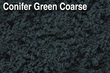 Scenic Express EX821E Coarse Conifer Green Flock & Turf - 48 oz. Eco-Pak