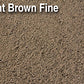 Scenic Express EX830E Fine Light Brown Flock & Turf 48 Oz. Eco-Pak