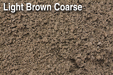 Scenic Express EX831E Coarse Light Brown Flock & Turf - 48 oz. Eco-Pak