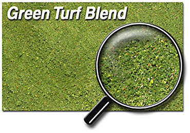 Scenic Express EX880E Green Grass Blend Flock & Turf - 48 oz. Eco-Pak