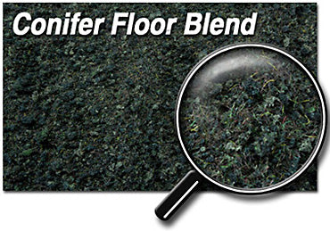 Scenic Express EX883E Conifer Floor Blend Flock & Turf - 48 oz. Eco-Pak