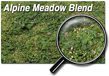 Scenic Express EX884E Alpine Meadow Blend Flock & Turf - 48 oz. Eco-Pak