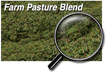 Scenic Express EX886E Farm Pasture Blend Flock & Turf - 48 oz. Eco-Pak