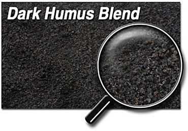 Scenic Express EX888E Dark Humus Blend Flock & Turf - 48 oz. Eco-Pak