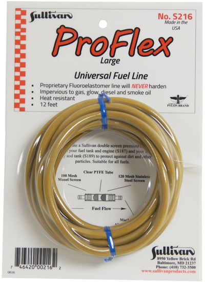 Sullivan 216 ProFlex Universal Tubing for 3/16? Fittings 12'