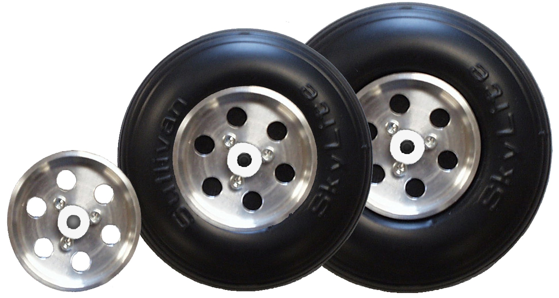 Sullivan 853 Medium Skylite Wheels with Aluminum Hub 4.5