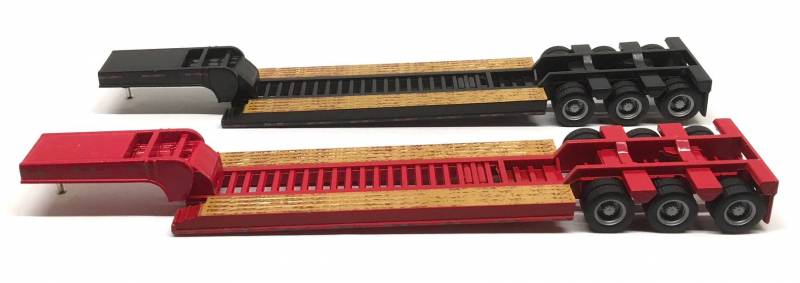 Herpa 005489 1:87 3 Axle Lowboy Trailer
