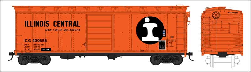 Bowser 42724 HO Minneapolis & St. Louis The Peoria Gateway 40' Boxcar RTR #4844