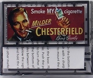 Tichy 2654 N Bing Crosby Chesterfield Billboard Kit