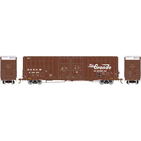 Athearn 75107 HO Denver & Rio Grande Western 60' Berwick Hi-Cube Box #63892