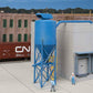 Walthers 933-4087 HO Modern Industrial Park Kit Particulate Dust Cyclone