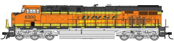 Walthers 910-20164 HO BNSF GE ES44AC Diesel Locomotive #6438