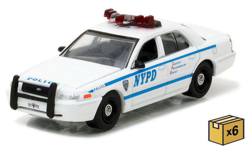 Greenlight Collectibles 42771-CASE 1:64 Ford Crown Victoria Police Interceptor
