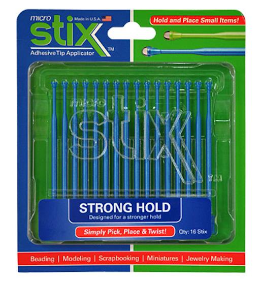 Flex-I-File 2716B Sticky Micro Stix - Strong Hold