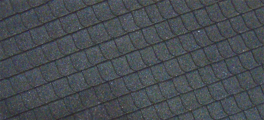 Vollmer 48731 O Slate Roof Sheet with Ridge