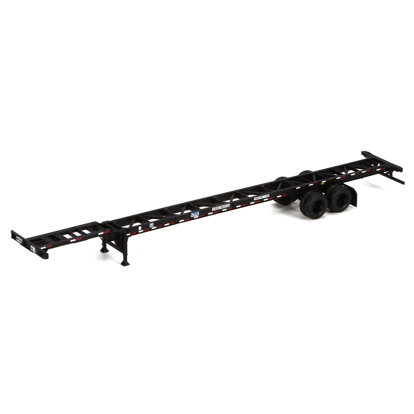 Athearn 26591 HO CSX RTR Intermodal 53' Container Chassis (Pack of 2)