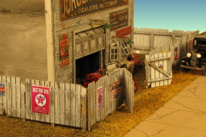 Monroe Models 2309 HO Junk Yard Fence