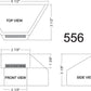 Monroe Models 556 HOn3 Bridge Abutment Board (Pack of 2) EX/Box