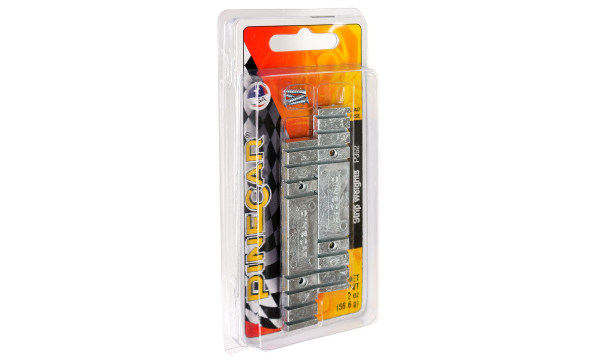 PineCar P352 2oz Strip Weights (Pack of 2)