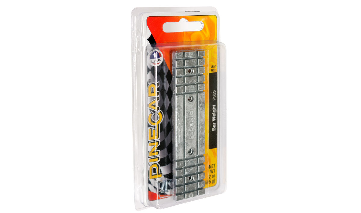 PineCar P353 2oz Bar Weight