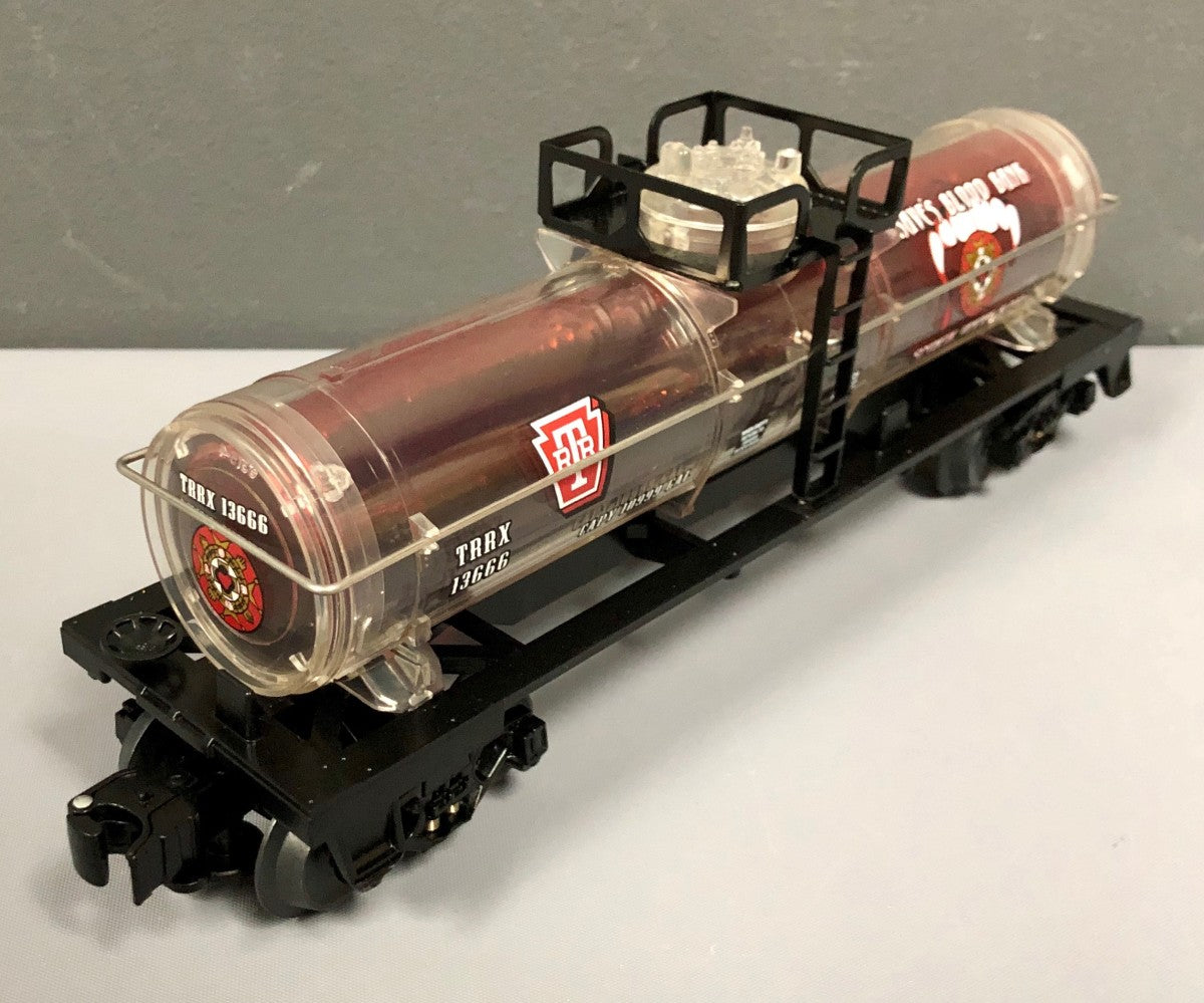 Lionel 6-36151 O Gauge Halloween Graves Blood Bank Tank Car LN/Box